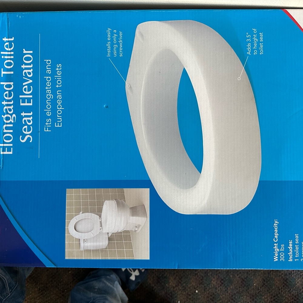Toilet seat raiser